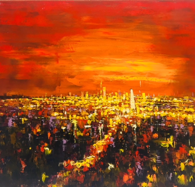 tranh Sơn Dầu Nhà Kênh